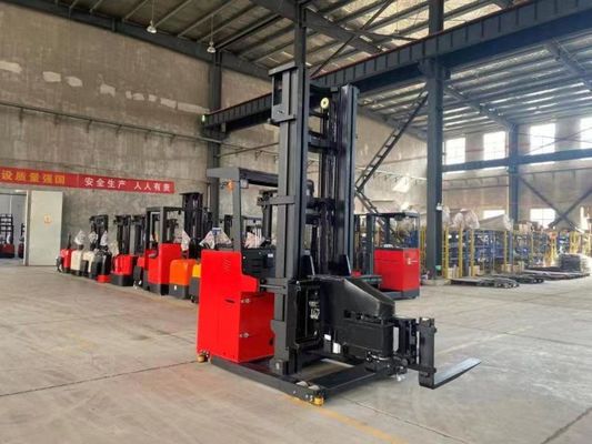 Narrow Channels 3 Way Electric Stacker Versatile Material Handling Solution