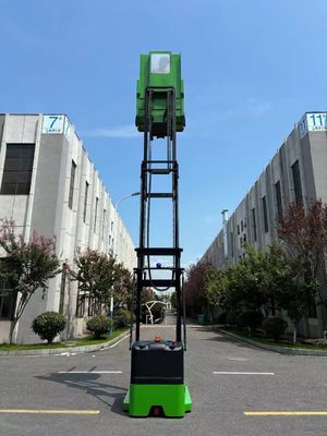Capacity 600 KG Warehouse Electric Pallet Picker Lift Height 6000 Meters Food And Beverage Industry