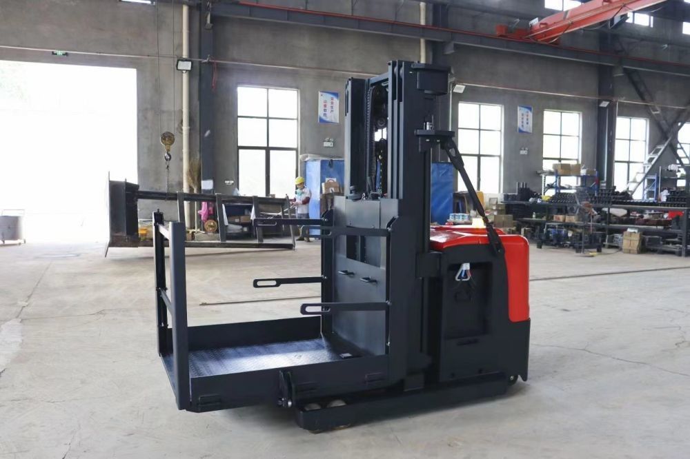1000 KG Electric Forklift Truck Electric Pallet Stacker 4000 MM Lift height