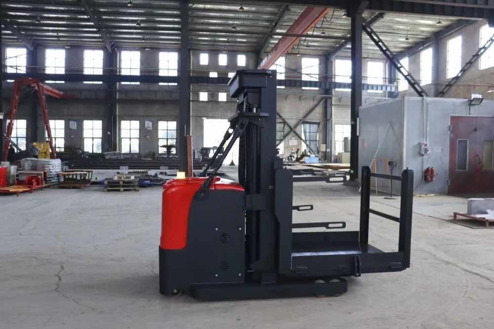 1000 KG Electric Forklift Truck Electric Pallet Stacker 4000 MM Lift height