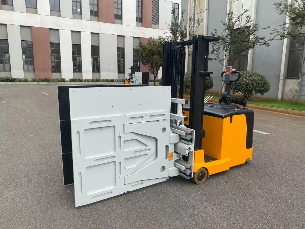 450 KG Double Reach Lift Truck Standing Type Plywood Length 1200mm