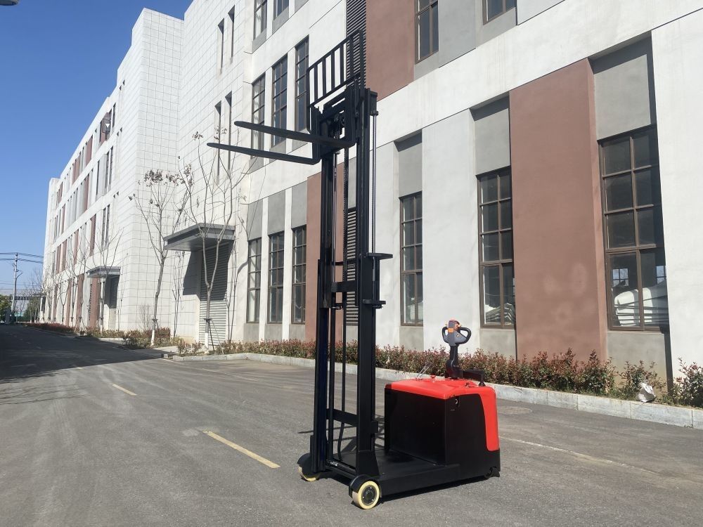 Duplex mast Electric Pallet Stacker Electric Walkie Stacker 2000 KG