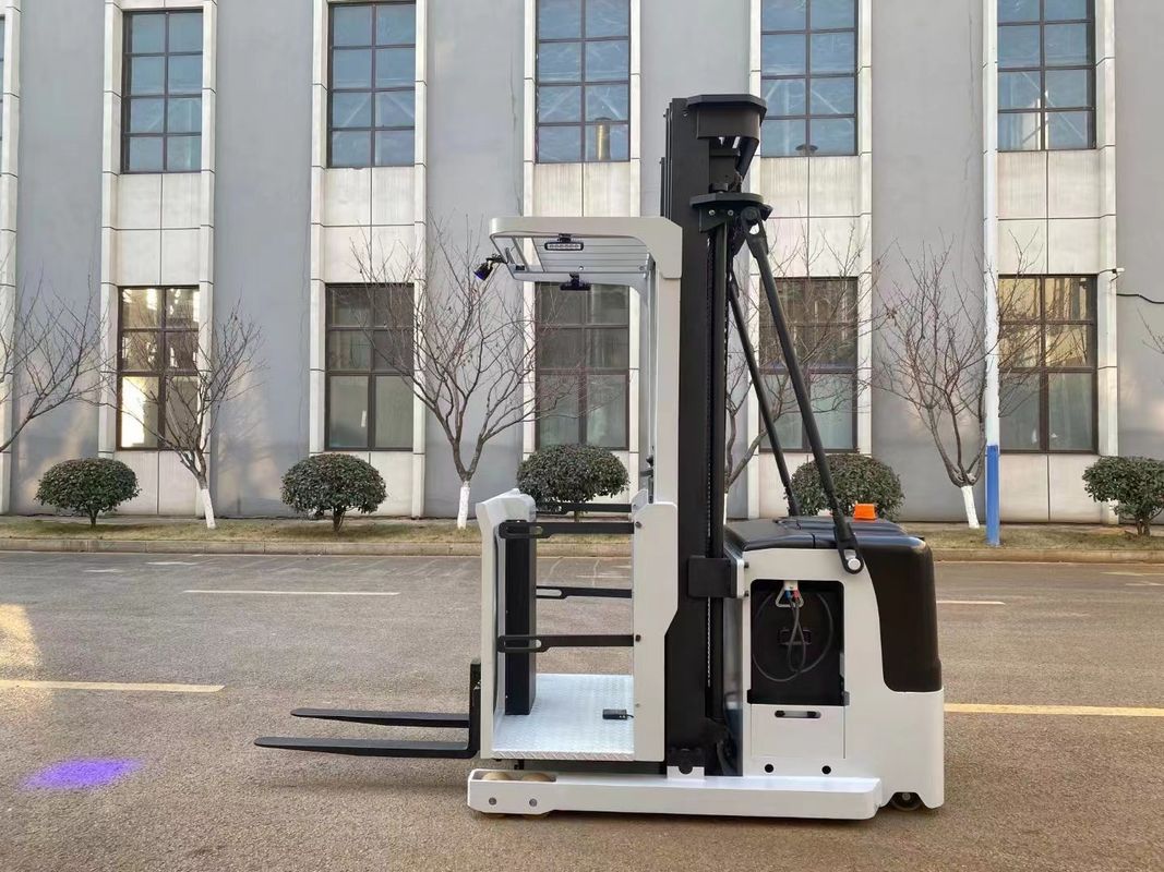Electronic Steering Order Picking Forklift Truck Rated Load Capacity 1000kg Lifting Height 6000mm
