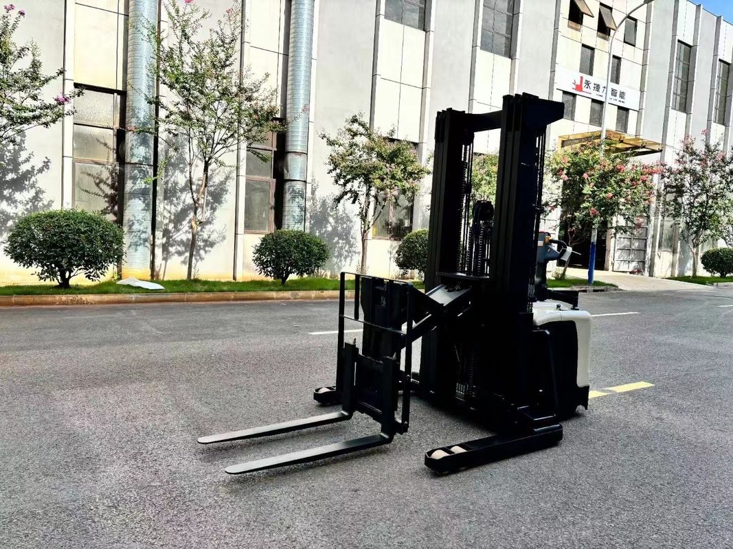 1.5 Ton Electric Reach Forklift Boost Warehouse Efficiency with a Compact Single-Reach Forklift for Narrow Aisle Operat