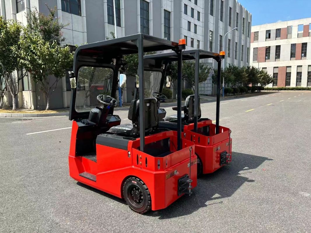 Electric Car Type Tow Tractor Warehouse Electric Tug Electric Trailer Mover 4Ton 4000KG
