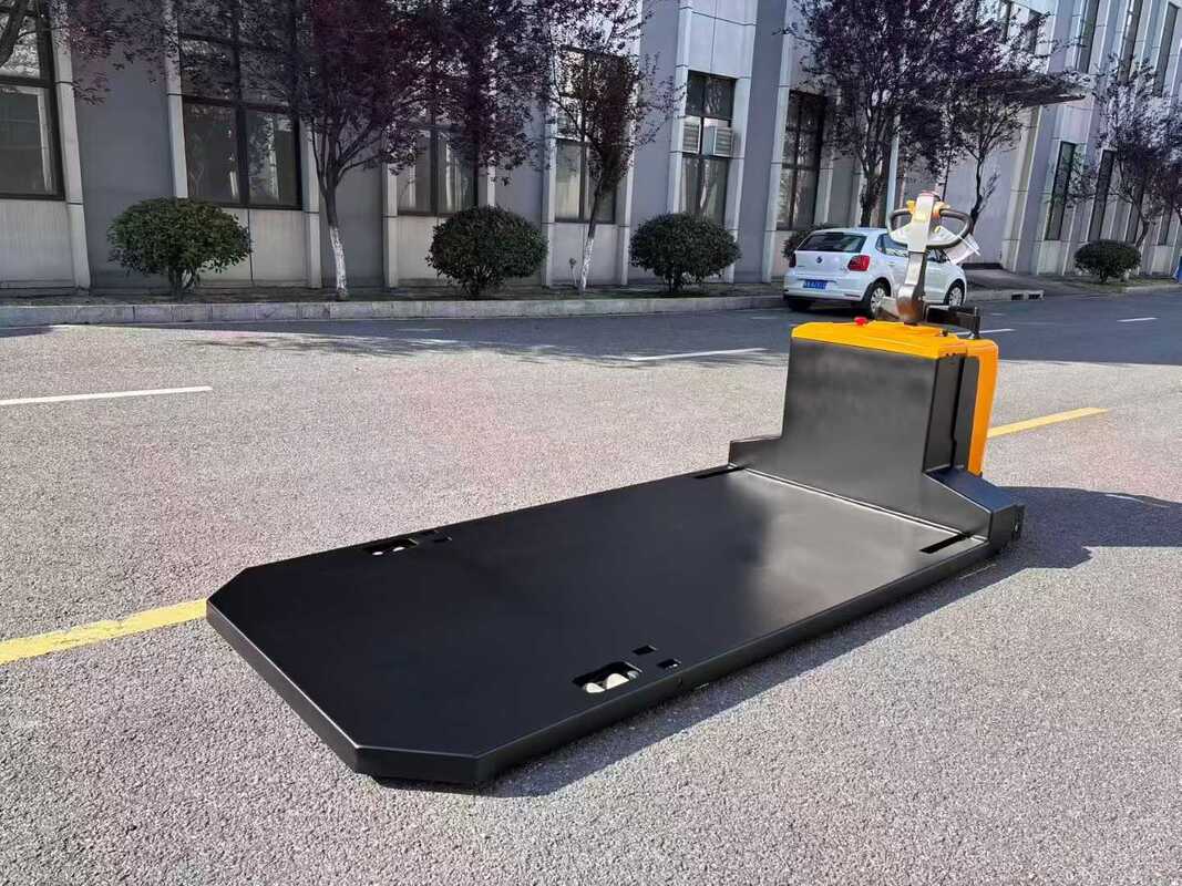 Electric Platform Trolley, Heavy-duty 3000kg Capacity, Low-profile Design For Effortless Loading, Ideal For Industrial Material Handling.